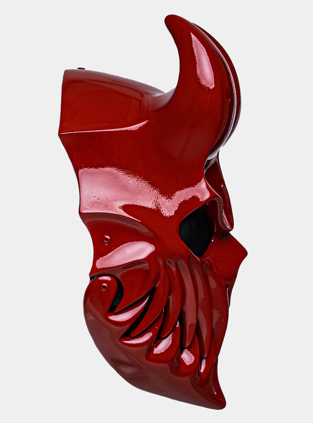 (SLAUGHTER TO PREVAIL) ALEX TERRIBLE MASK “KID OF DARKNESS” (RED) - Image 3
