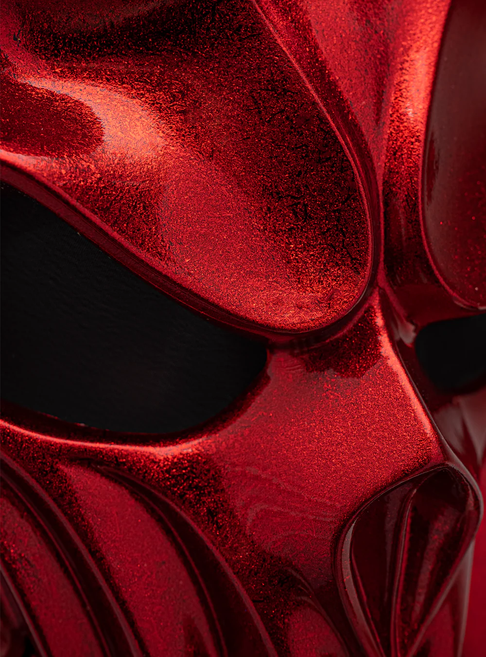 NEW (SLAUGHTER TO PREVAIL) ALEX TERRIBLE MASK “KID OF DARKNESS” (VELVET RED) - Image 5