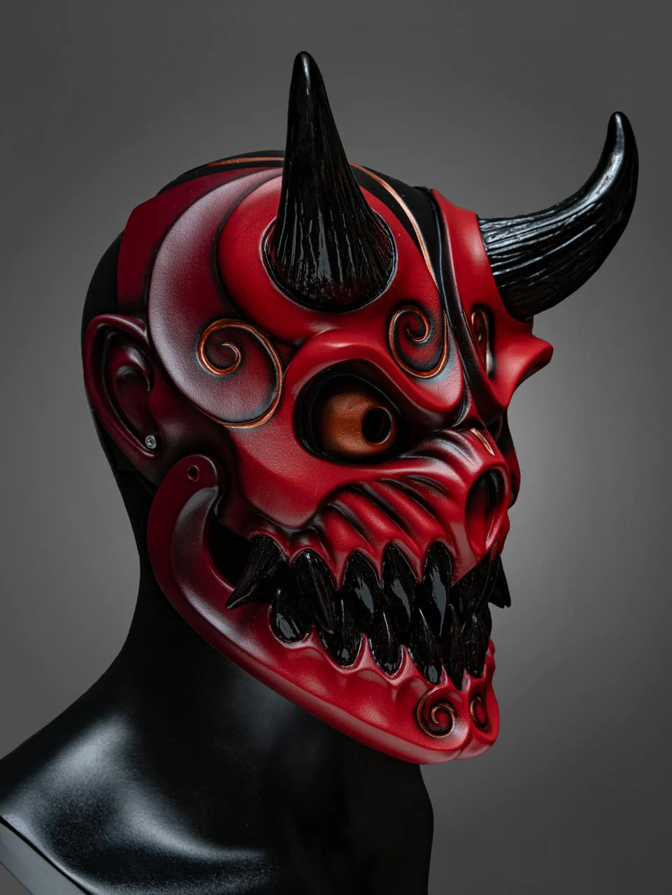 (SLAUGHTER TO PREVAIL) ALEX TERRIBLE MASK “ONI RED” - Image 8